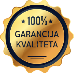 100% Garantujemo kvalitet